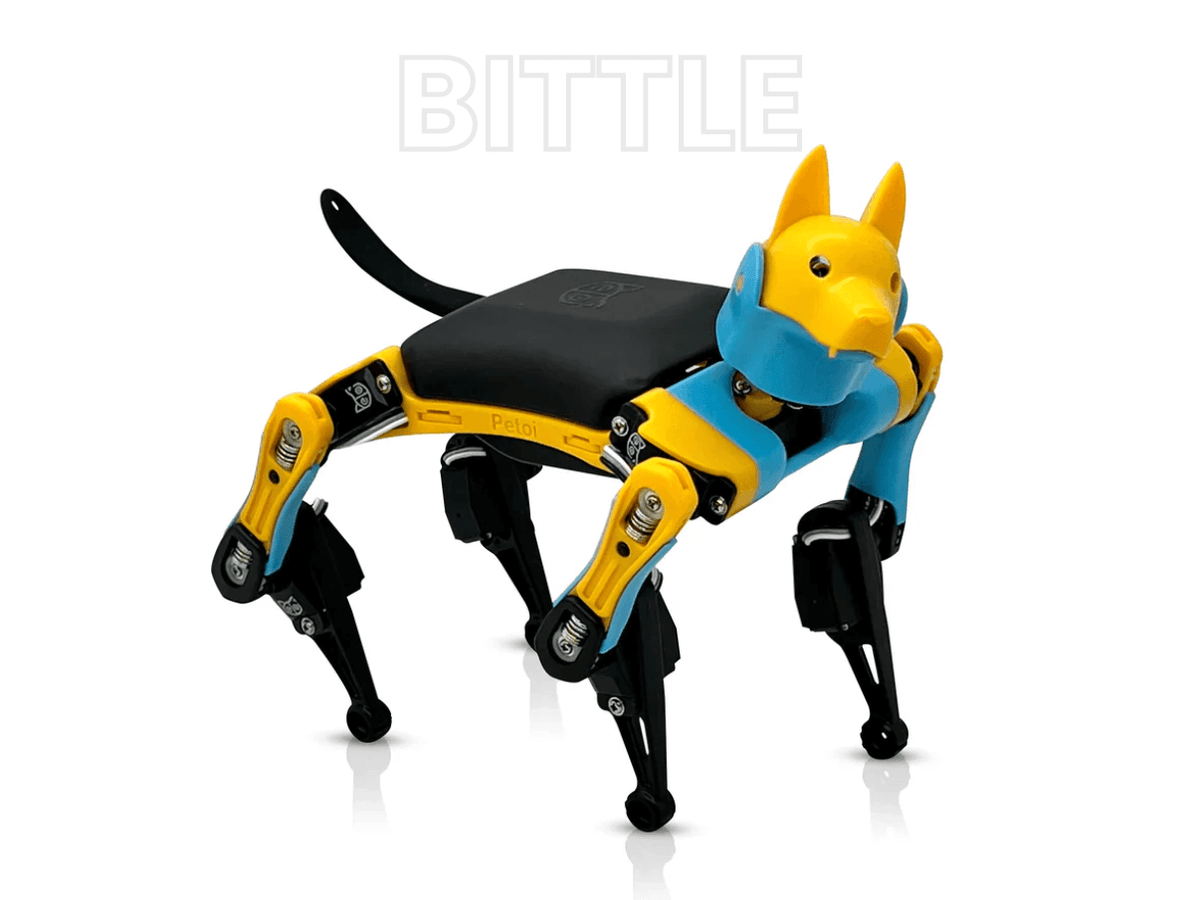 Petoi Bittle X Biomimetic Quadruped - BiBoard Controller and High-Torque Servos
