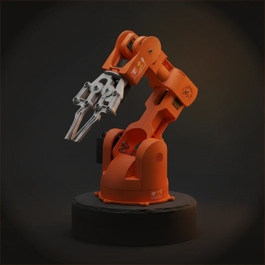 Arduino Tinkerkit Braccio ++ — 6-Axis Educational & Research Composite Arm — Solar Dawn Studio Hero