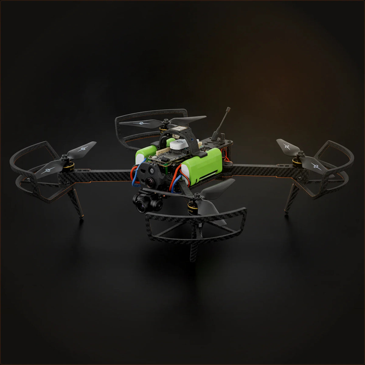 ModalAI Starling 2 — VOXL 2 Autonomous Vision-AI Development Drone — Solar Dawn Studio Hero
