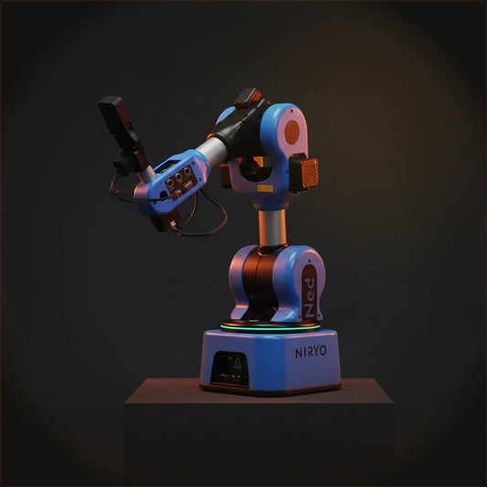 Niryo Ned2 — 6-Axis Collaborative Research & Education Robot Arm — Solar Dawn Studio Hero
