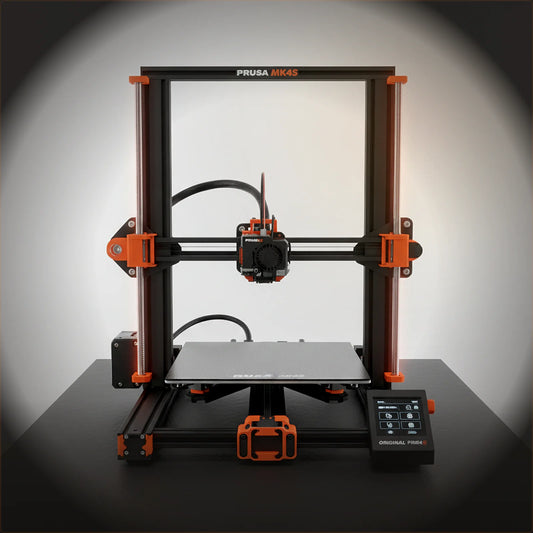 Original Prusa MK4S — Open-Source High-Speed Academic Lab 3D Printer — Solar Dawn Studio Hero