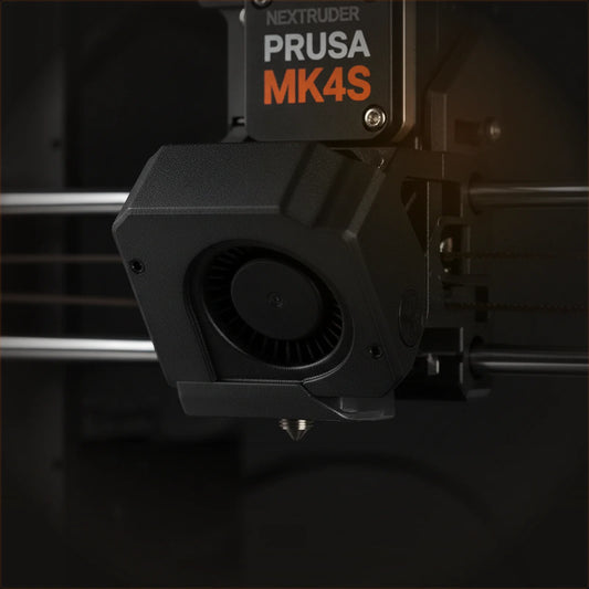 Original Prusa MK4S — Open-Source High-Speed Academic Lab 3D Printer — Hardware Detail Macro