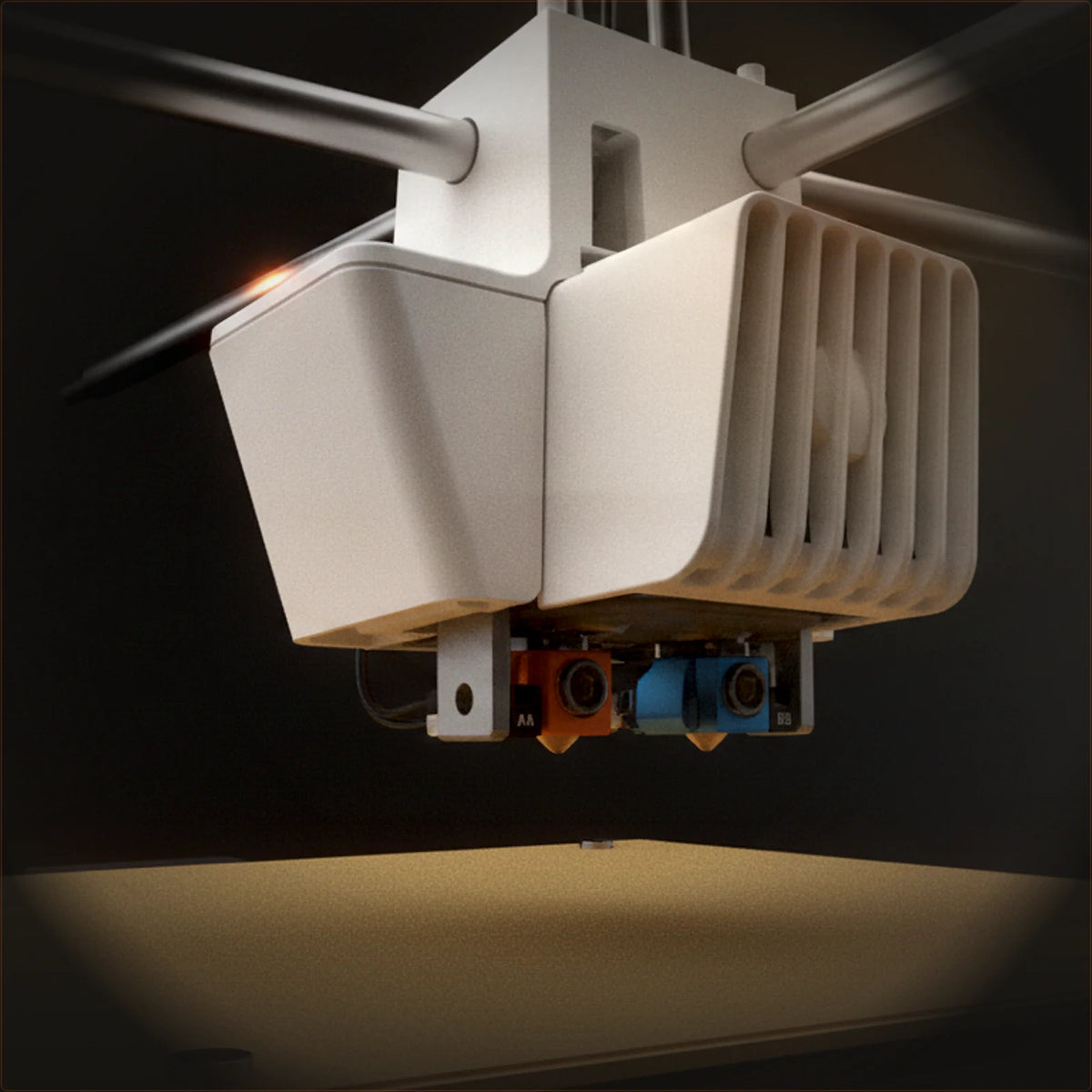 UltiMaker S7 — HEPA-Enclosed Dual-Extrusion Enterprise & University 3D Printer — Hardware Detail Macro