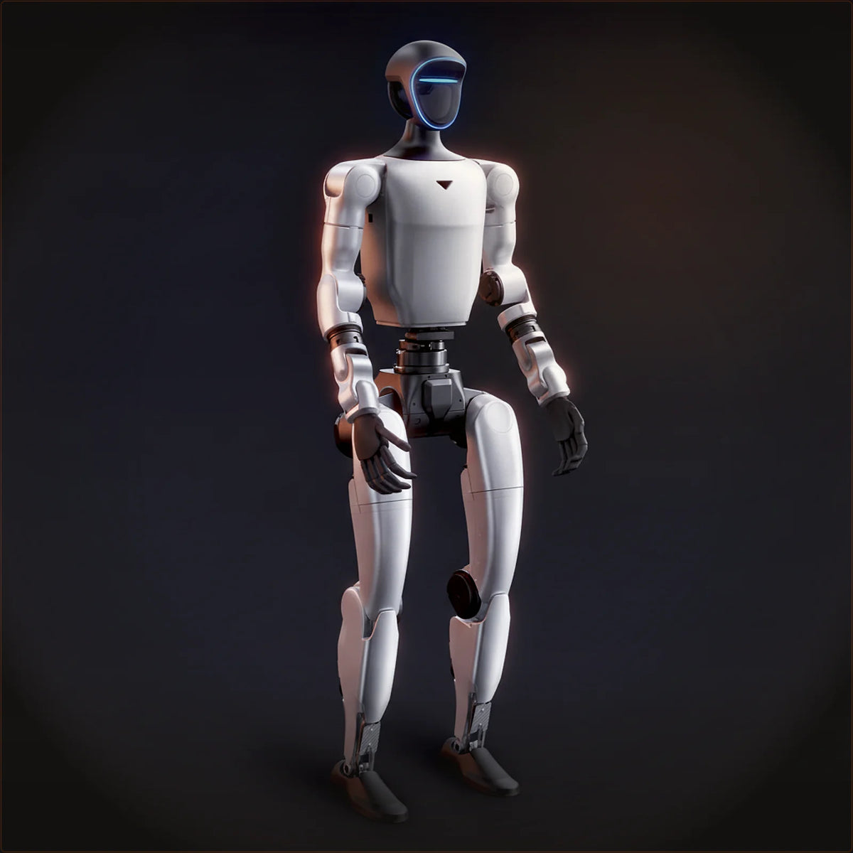 Unitree G1 Humanoid Agent — Full-Size Bipedal Physical AI Robot (Authentic Studio Hero Render)
